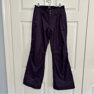 The North Face Womens Sally‎ Snowboard Ski Pants Dryvent in Plum Size XS VGUC